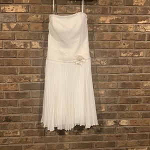 🖤 final price 🖤 Vintage Ivory short wedding dress size 2/4
